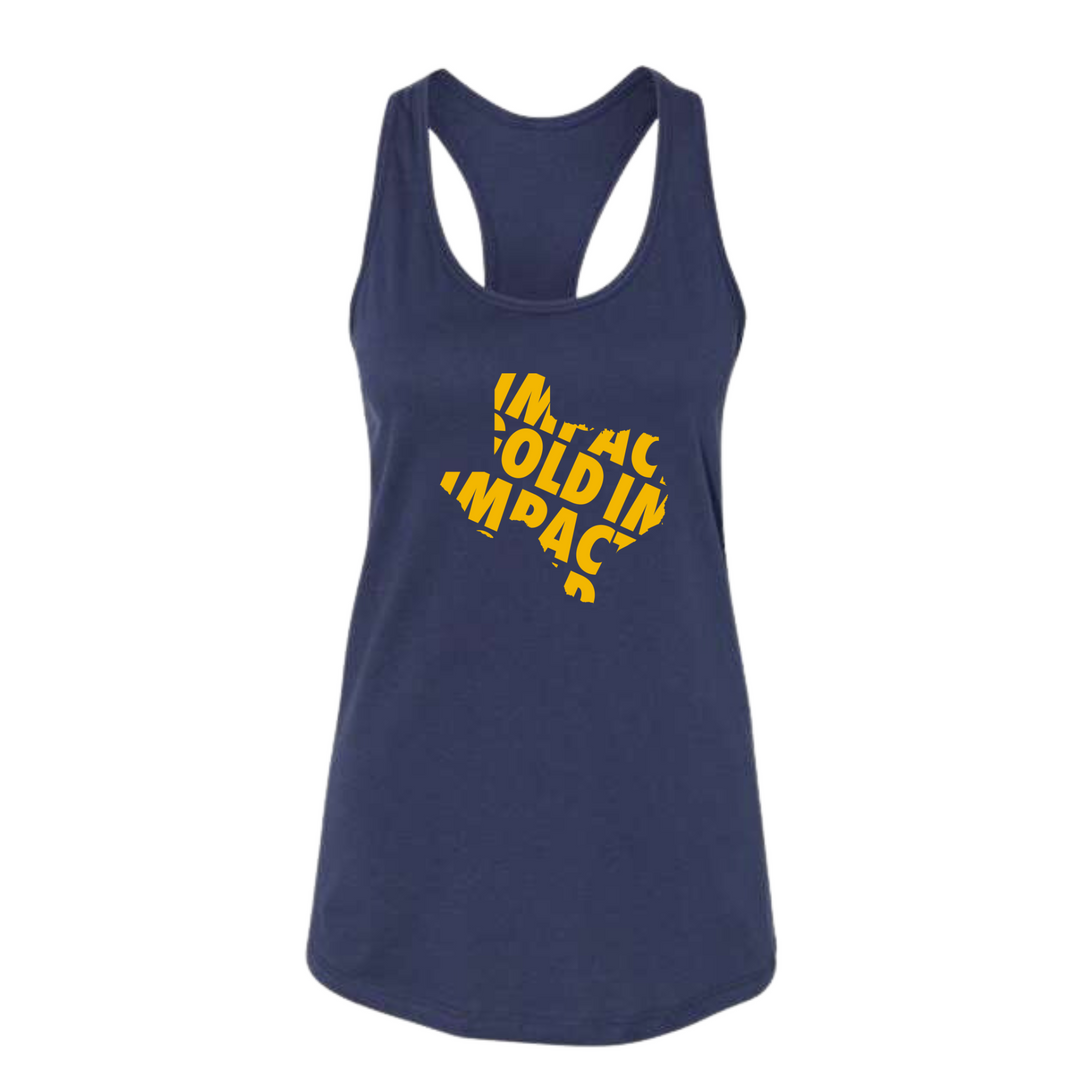 Texas IMPACT GOLD State TANK TOP | Coming April 15th
