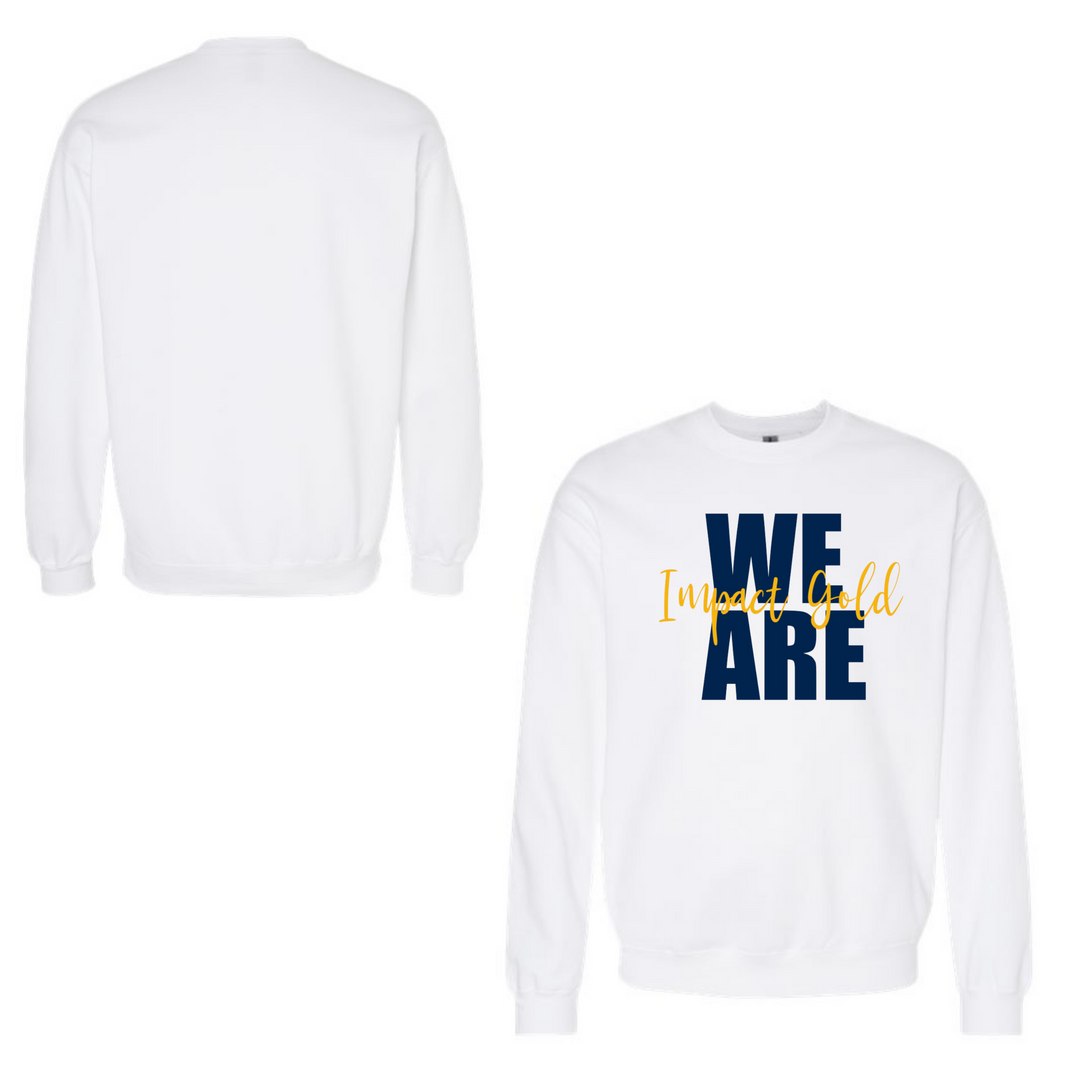 "WE ARE" Softstyle Midweight Crewneck Sweatshirt