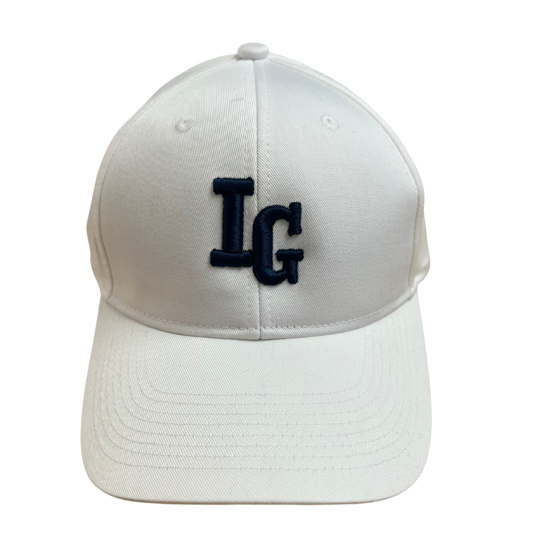 White 3D IG Adjustable Hat