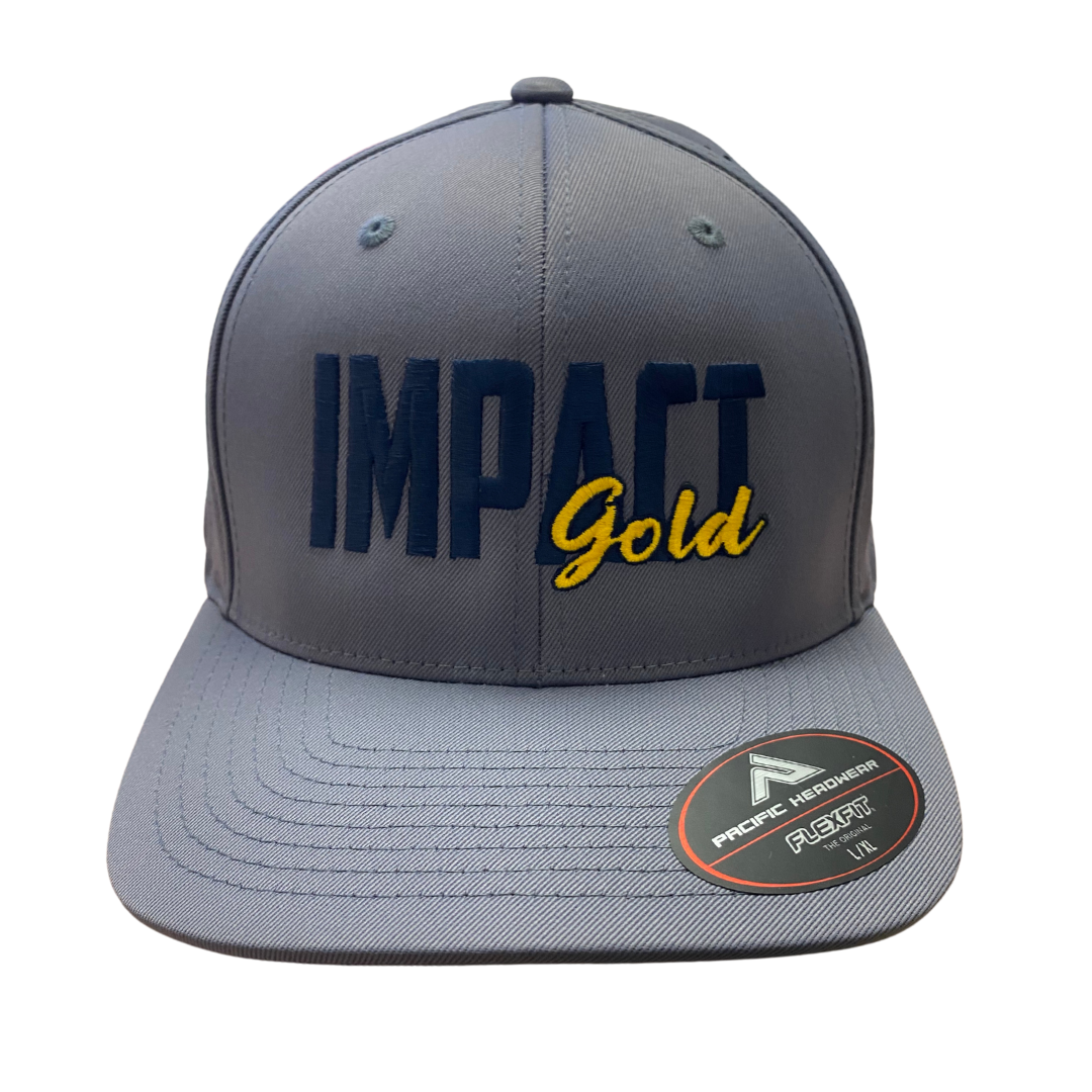 ALL Charcoal IMPACT Gold Block (Navy) | Performance Hat