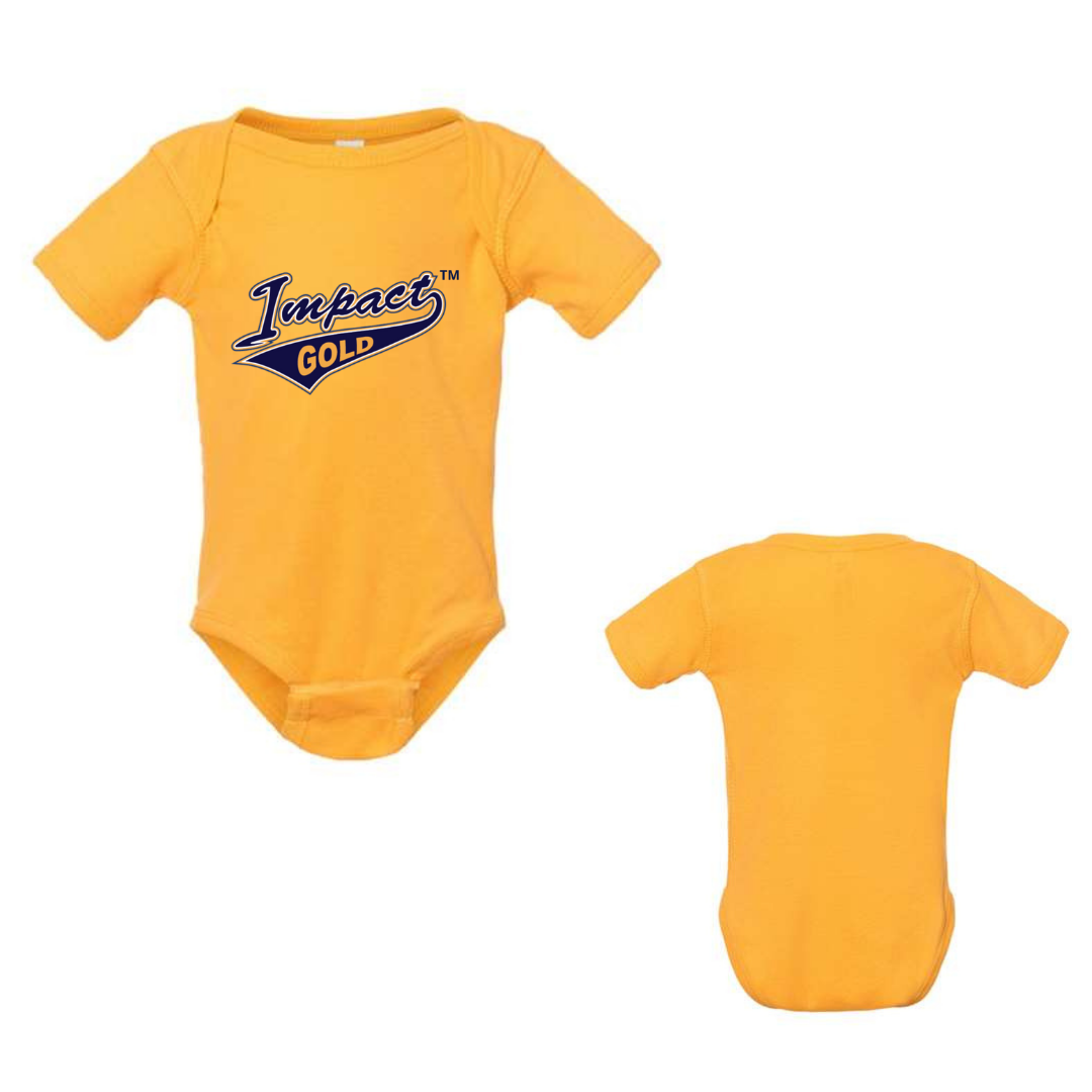 Gold Tail Logo Baby Onesie