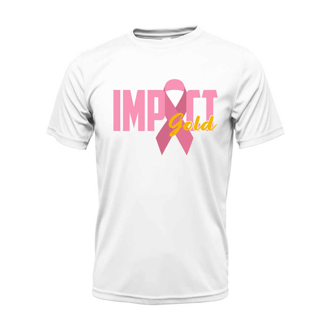 2023 White Breast Cancer Awareness Shirt | Short Sleeve
