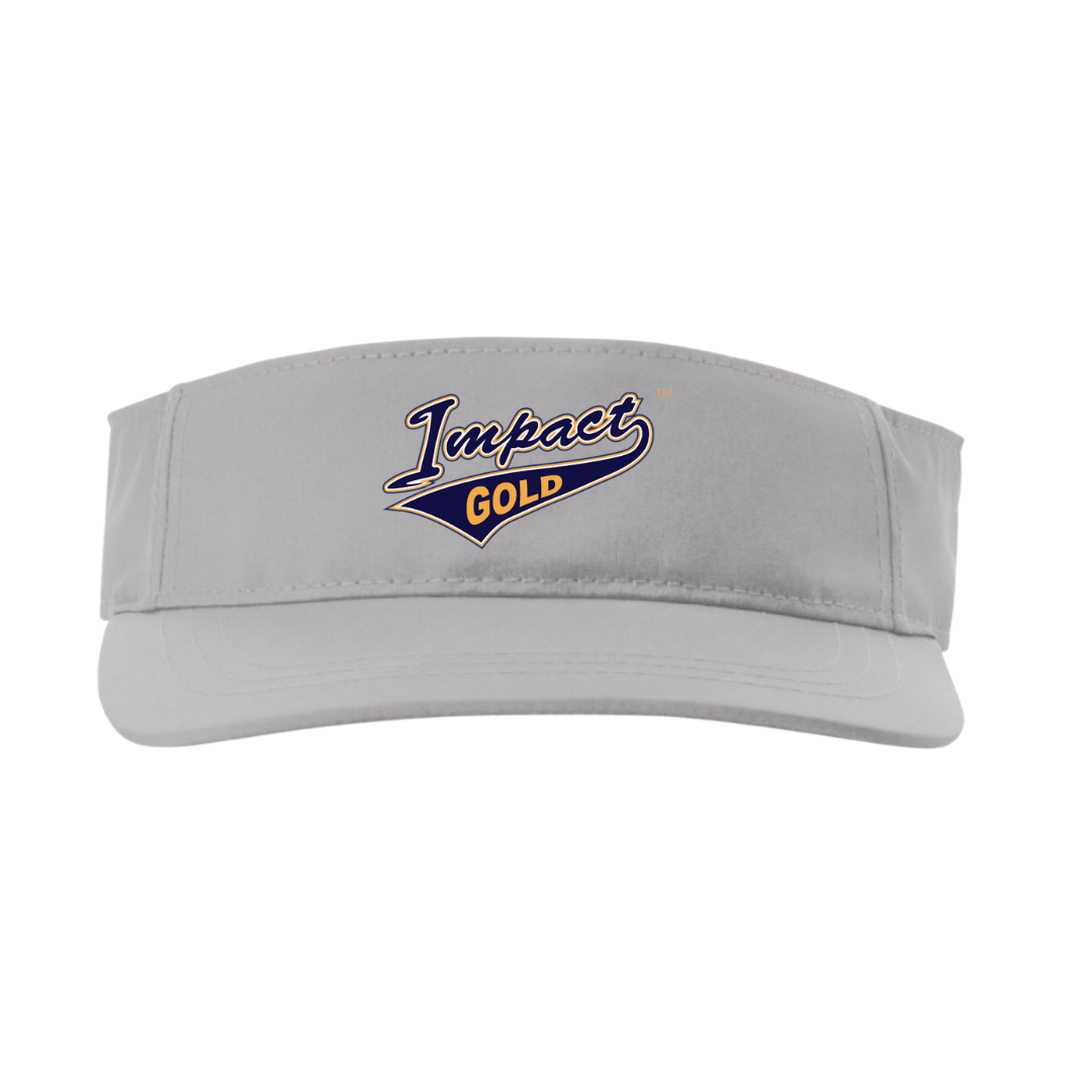 LIGHT GREY ADJUSTABLE PERFORMANCE VISOR