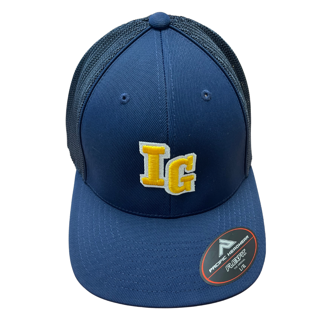 ALL Navy 3D IG HAT | MESH BACK