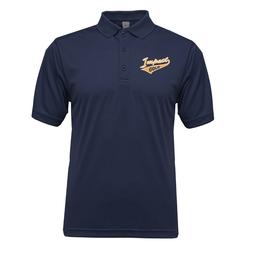 NAVY MEN'S SOLID POLO | TAIL LOGO