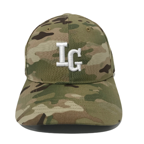 RELAXED FIT CAMO HAT | 3D LOGO