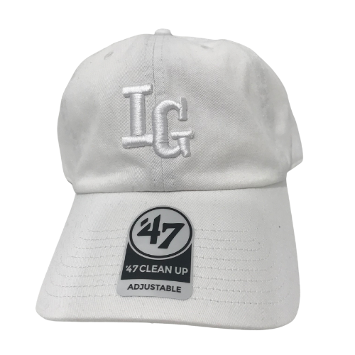 White '47 CLEAN UP 3D IG Hat