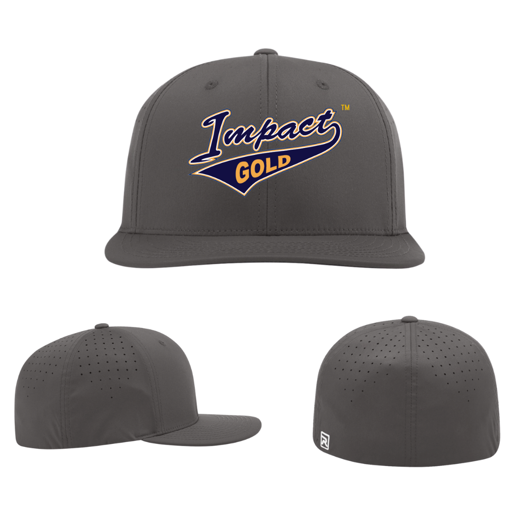 ALL Charcoal Impact Gold Tail Performance Hat