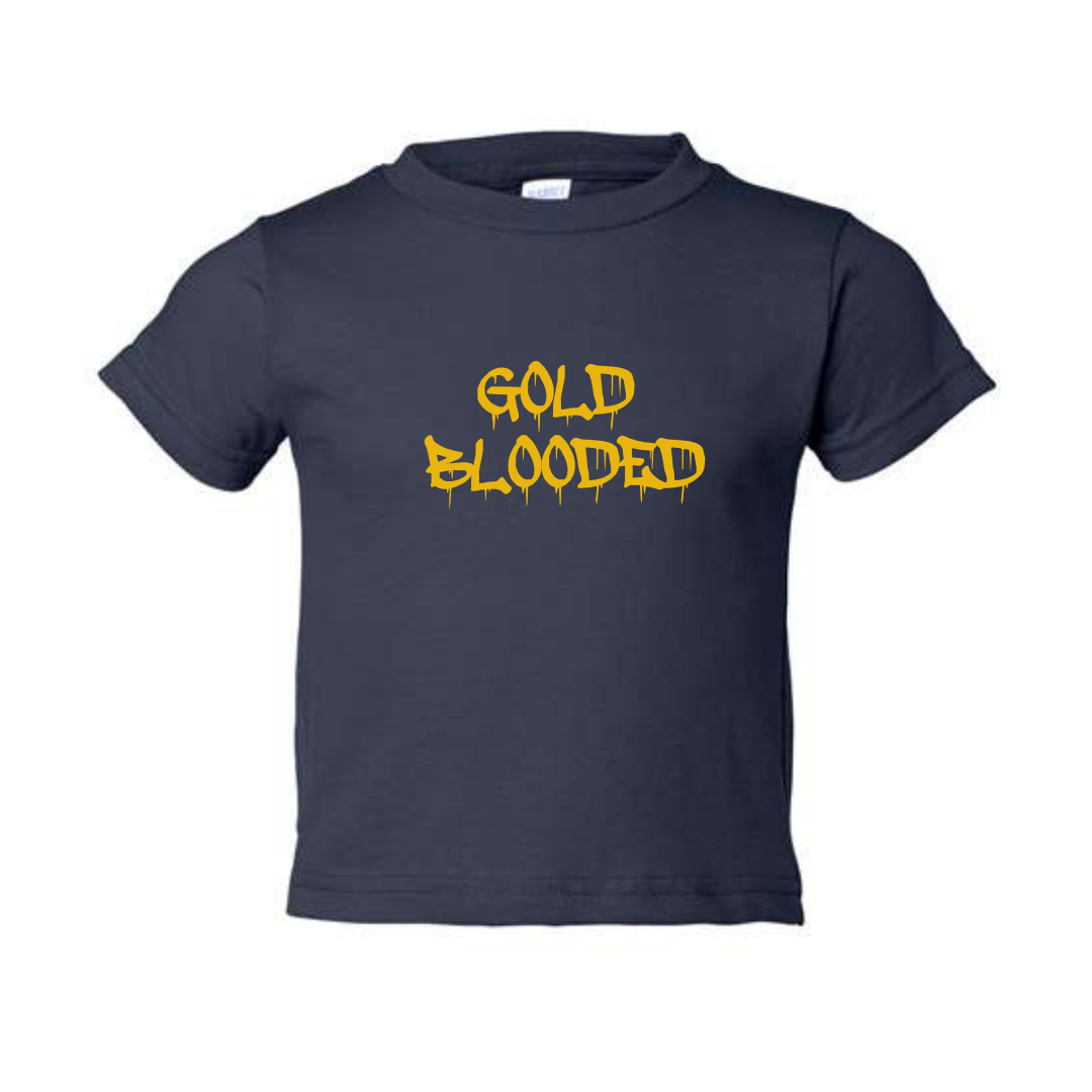 Navy Goldblooded Baby Toddler Tee