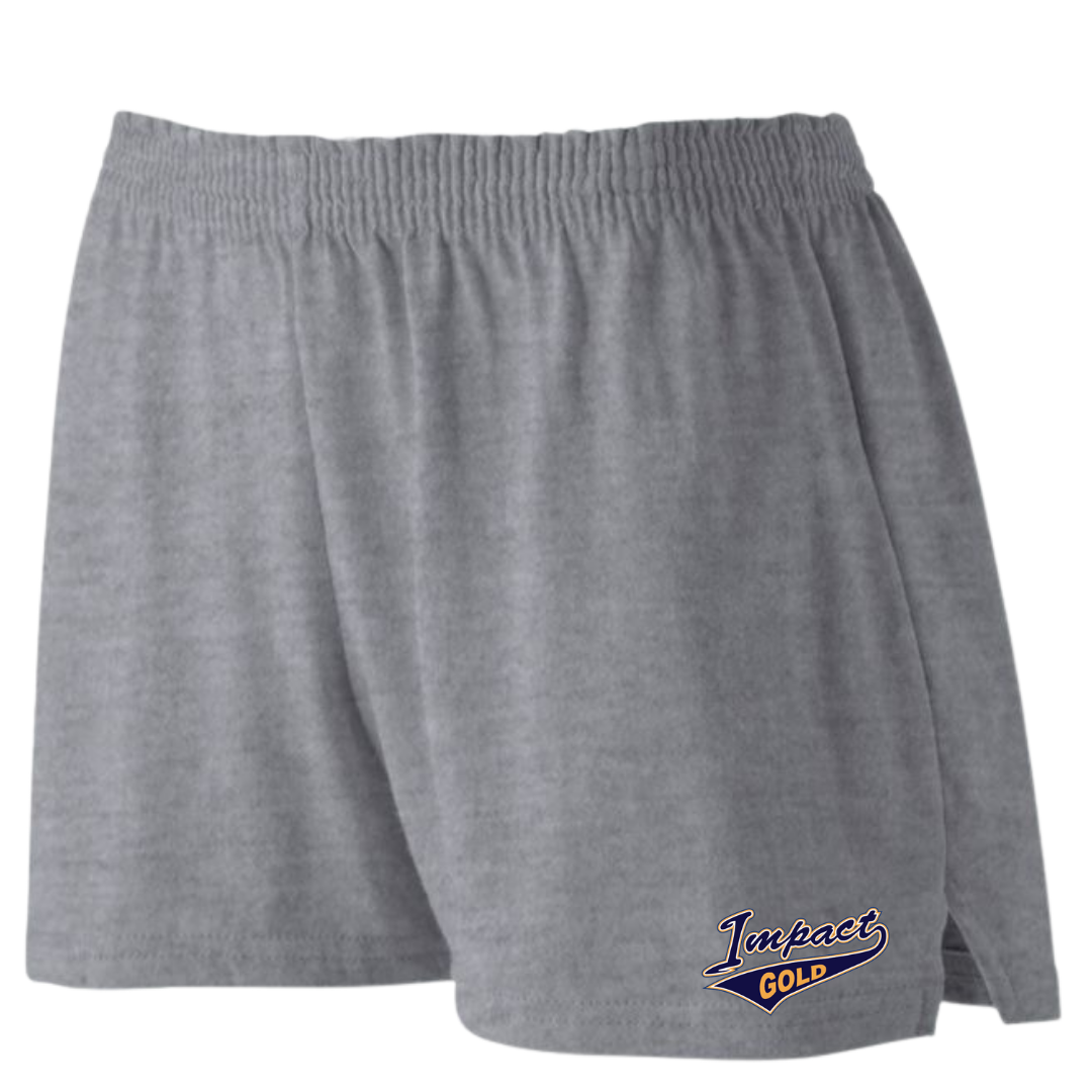 GREY LADIES JERSEY SHORTS