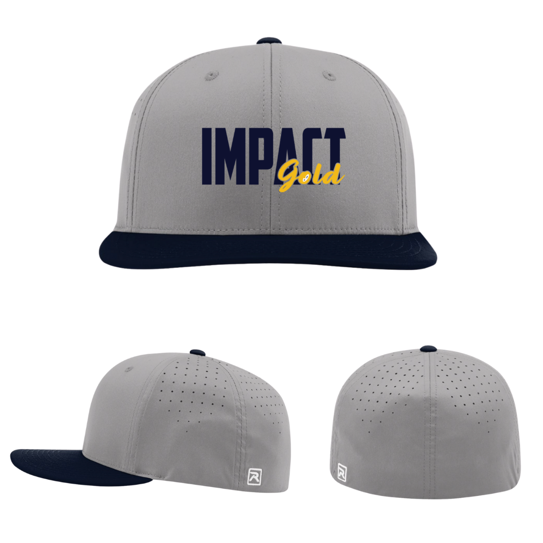 Navy IMPACT Gold Block(GOLD) Dri-Fit Locker Tee