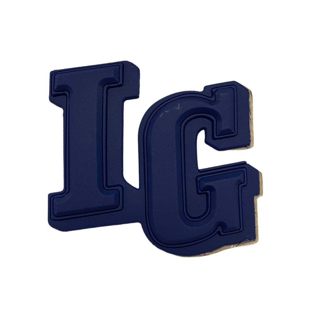 IG RAISED DECALS | ALL NAVY | CLOSE OUT
