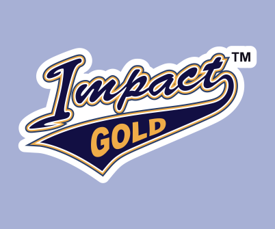 IMPACT GOLD TAIL LOGO DECALS