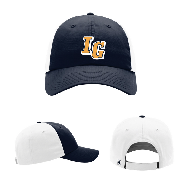 Navy/ White Two Tone Relaxed Lite Hat