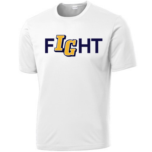 White IG FIGHT Shirt