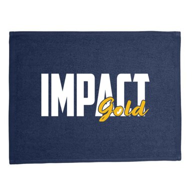 IMPACT Gold BLOCK Rally Towel